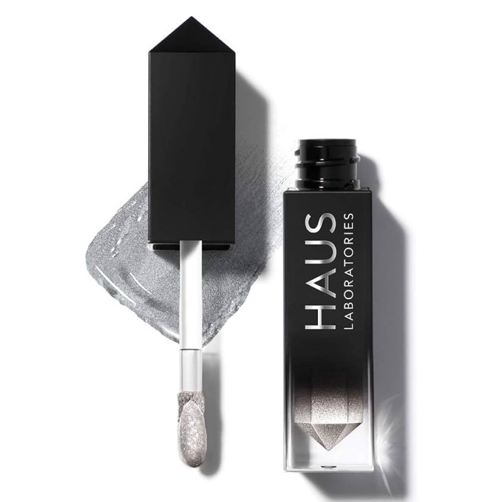 Haus Laboratories Glam Attack Liquid Eyeshadow - Shimmering Silver